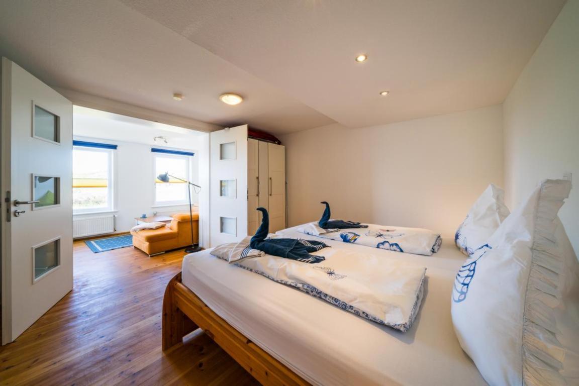 Ferienwohnung Piratennest บอร์คุม ภายนอก รูปภาพ